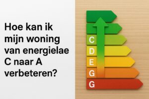 Hoe kan ik mijn woning van energielabel C naar A verbeteren?