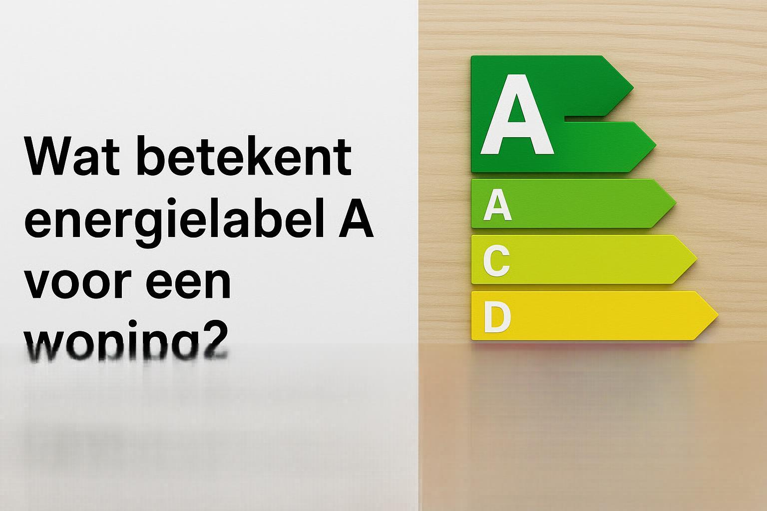 Wat voor energielabel heeft mijn woning?